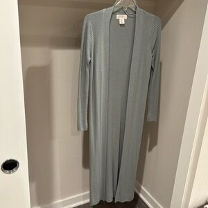 Long Sleeve Duster Cardigan